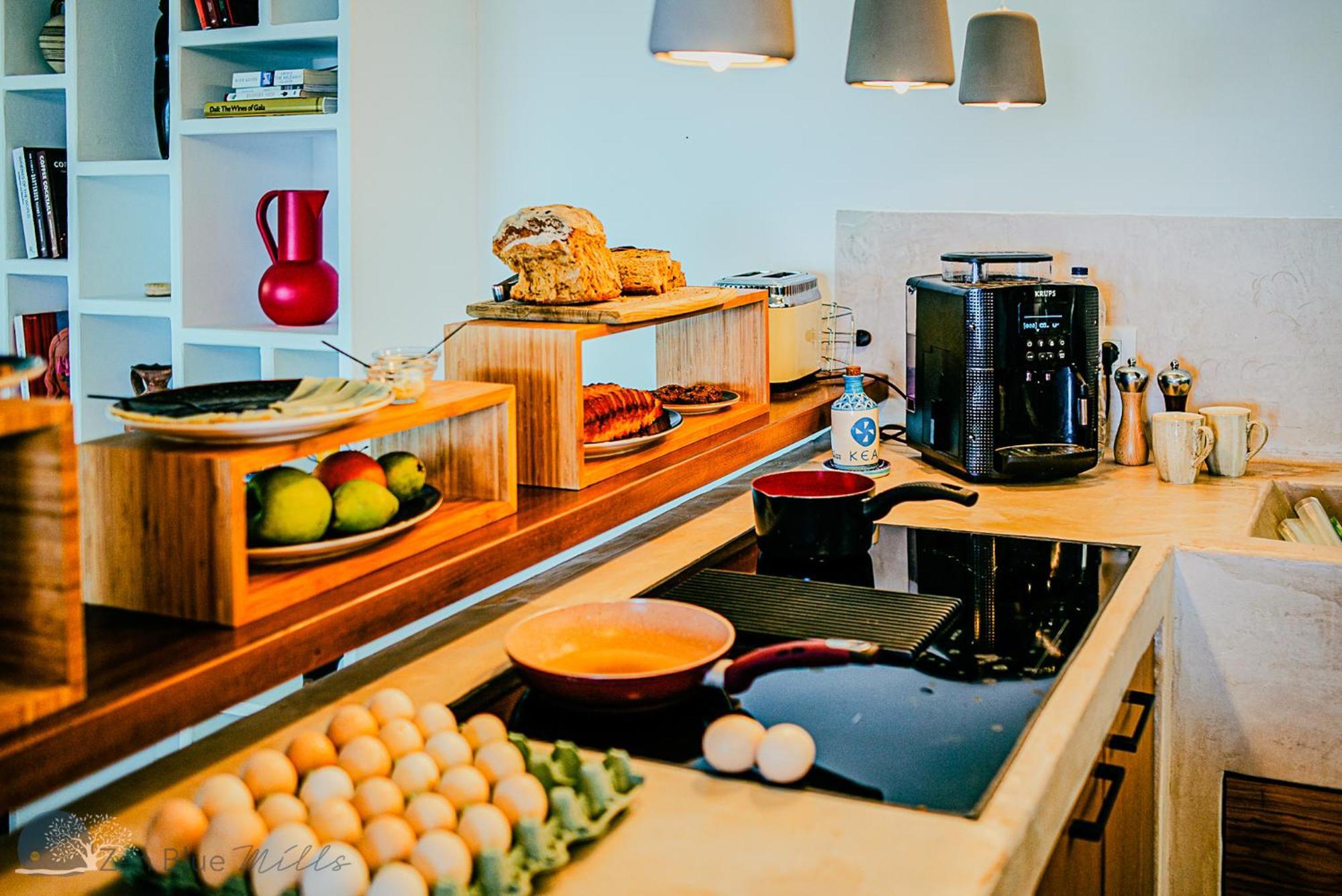 Zen Blue Mills Bed and Breakfast Koundouros Esterno foto